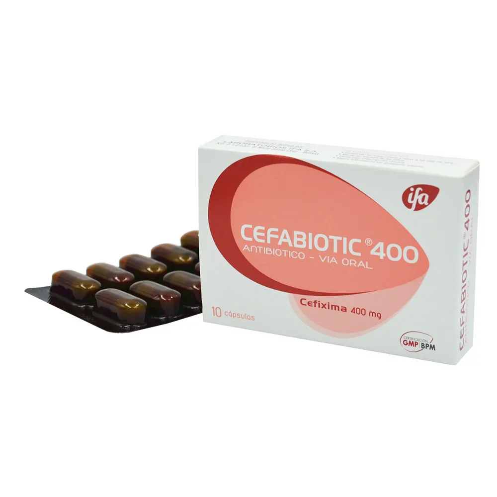 CEFABIOTIC CAJA X 10 CAPSULAS - Ecofarma