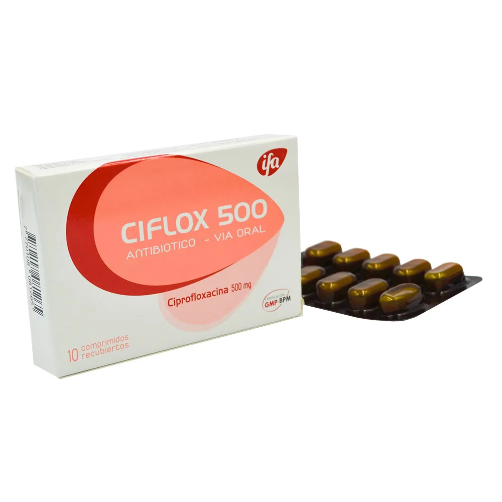 CIFLOX CAJA X 10 COMPRIMIDOS - Ecofarma