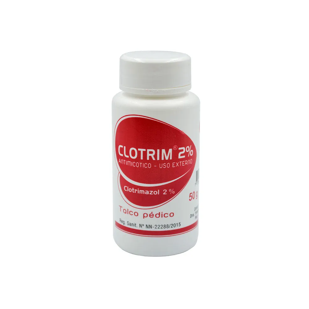 CLOTRIM 2% TALCO X 50 GR. - Ecofarma