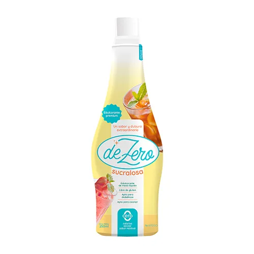 DEZERO SUCRALOSA FCO X 250 ML - Ecofarma