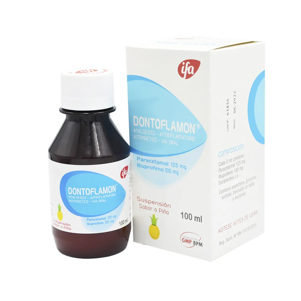 DONTOFLAMON SUSPENCION FCO X 100 ML - Ecofarma