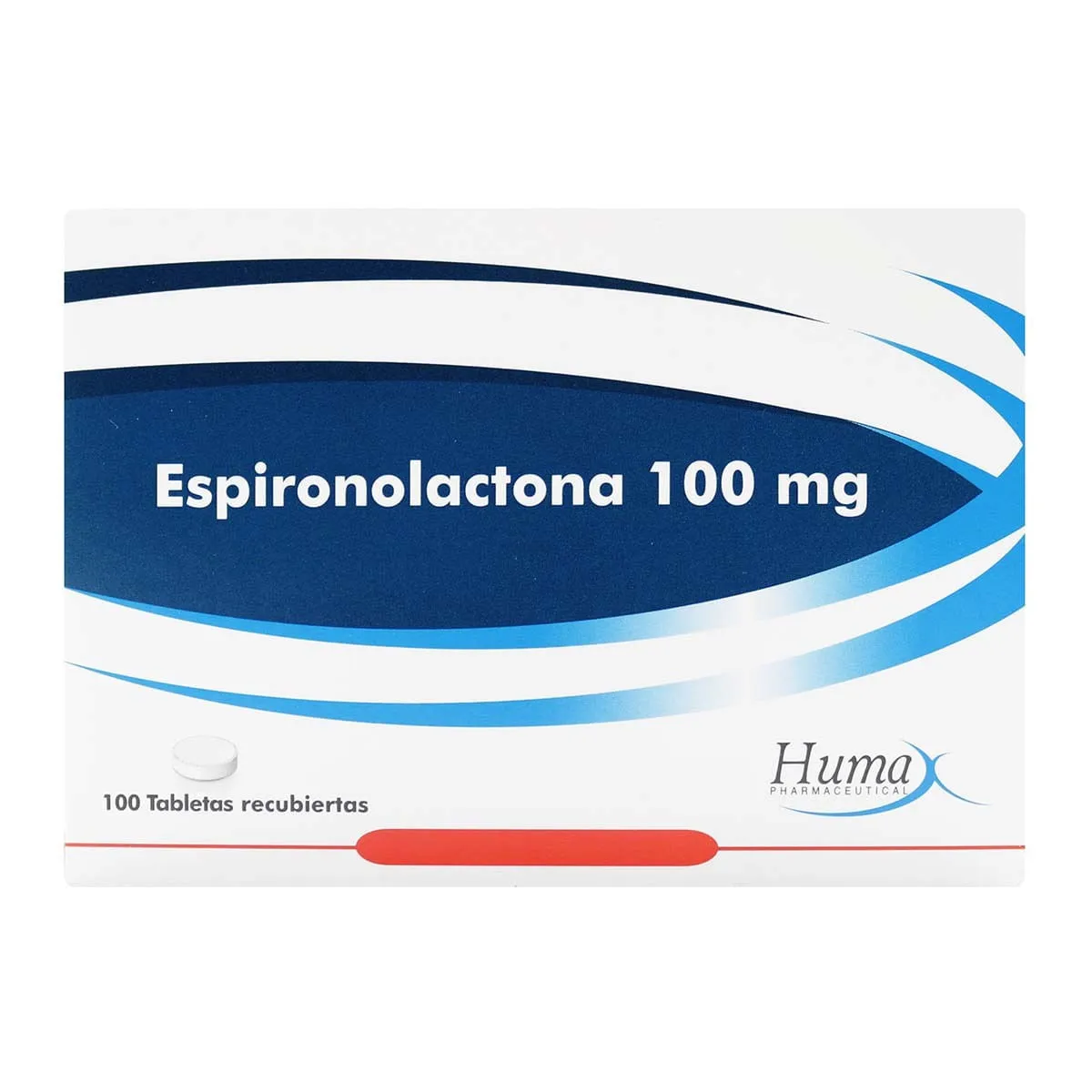 ESPIRONOLACTONA 100 MG CAJA X 100 COMPRIMIDOS - Ecofarma