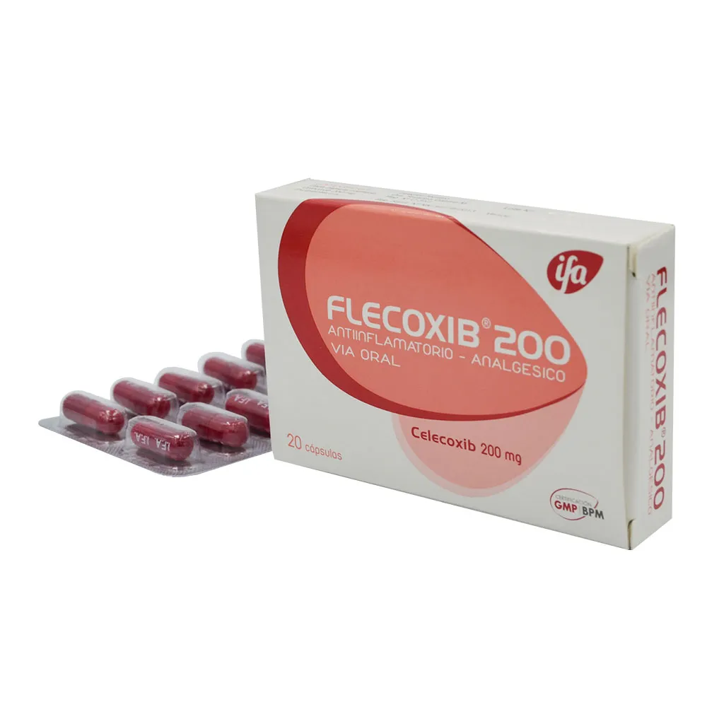 FLECOXIB 200 MG CAJA X 20 CAPSULAS - Ecofarma