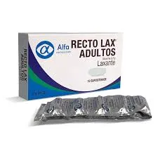 RECTO LAX ADULTOS CAJA X 10 SUPOSITORIOS - Ecofarma