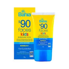 BAHIA BLOQUEADOR SOLAR FACES KIDS SPF 90 X 60 GR - Ecofarma