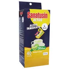 SANATUSIN ACTIVE NOCHE CAJA X 40 SACHETS - Ecofarma