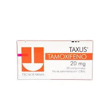 TAXUS TAMOXIFENO 20 MG CAJA X 30 COMPRIMIDOS - Ecofarma