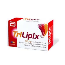 TRILIPIX 135 MG CAJA X 30 CAPSULAS - Ecofarma