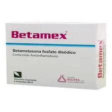 BETAMEX 4 MG CAJA X 5 AMPOLLAS - Ecofarma
