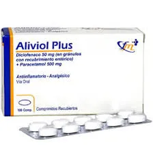 ALIVIOL PLUS  CAJA X 100 COMPRIMIDOS - Ecofarma