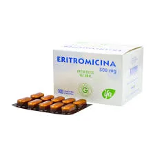 ERITROMICINA 500 MG CAJA X 500 COMPRIMIDOS - Ecofarma