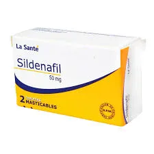 SILDENAFIL 50 MG CAJA X 2 TAB. MASTICABLES - Ecofarma