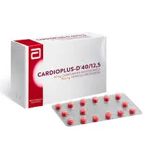 CARDIOPLUS D 40/12,5 MG CAJA X 40 COMPRIMIDOD - Ecofarma