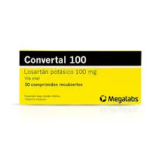 CONVERTAL 100 MG CAJA X 30 COMPRIMIDOS RECUBIERTOS - Ecofarma