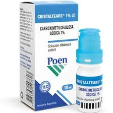 CRISTALTEARS 1% LC SOL. OFTALMICA X 10 ML - Ecofarma