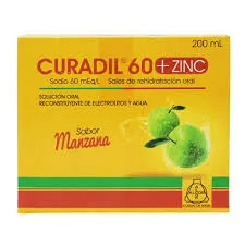 CURADIL 60 + ZINC SABOR MANZANA BLS X 200 ML - Ecofarma