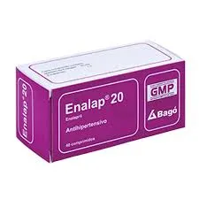 ENALAP 20 MG CAJA X 40 COMPRIMIDOS - Ecofarma