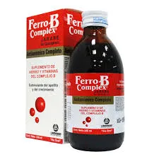 FERRO B COMPLEX JARABE FCO X 240 ML - Ecofarma