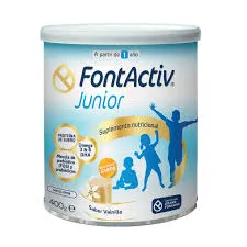 FONTACTIV JUNIOR VAINILLA POLVO X 400 G - Ecofarma
