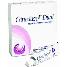 GINEDAZOL DUAL CAJA X 10 OVULOS + CREMA - Ecofarma