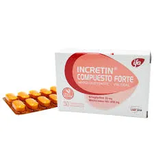 INCRETIN COMPUESTO FORTE CAJA X 30 COMPRIMIDOS - Ecofarma