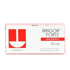 IRRIGOR FORTE NIMODIPINO 60 MG CAJA X 30 COMPRIMIDOS - Ecofarma