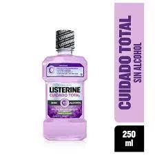 LISTERINE CUIDADO TOTAL ZERO ALCOHOL X 250 ML - Ecofarma