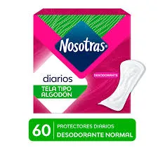 NOSOTRAS DIARIOS NORMAL DESODORANTE  CAJA X 60 UNI - Ecofarma