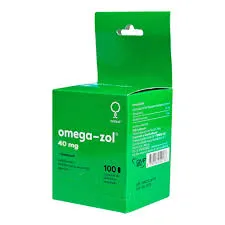 OMEGA ZOL 40 MG.CAJA X 100 CAPSULAS - Ecofarma