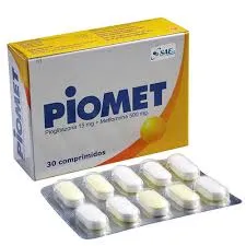 PIOMET CAJA X 30 COMPRIMIDOS - Ecofarma