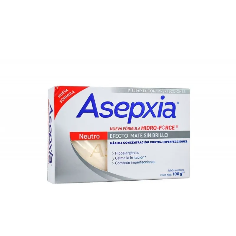 ASEPXIA JABON NEUTRO X 100 GR - Ecofarma
