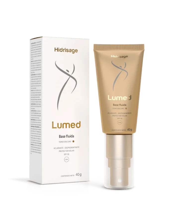 LUMED FPS 50+ BASE FLUIDA TONO OSCURO X 40 G. - Ecofarma